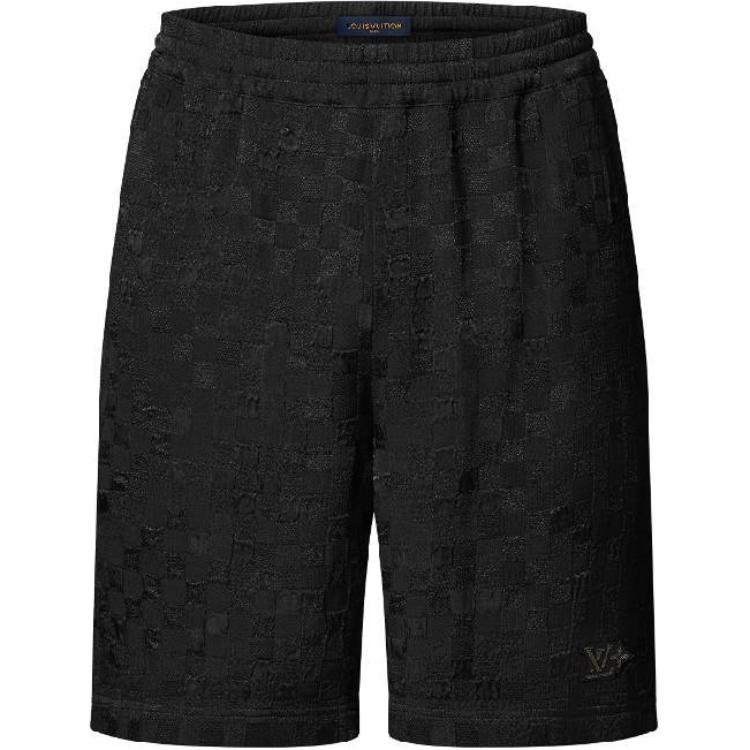 LOUIS VUITTON Graphic Jacquard Fluid Shorts
