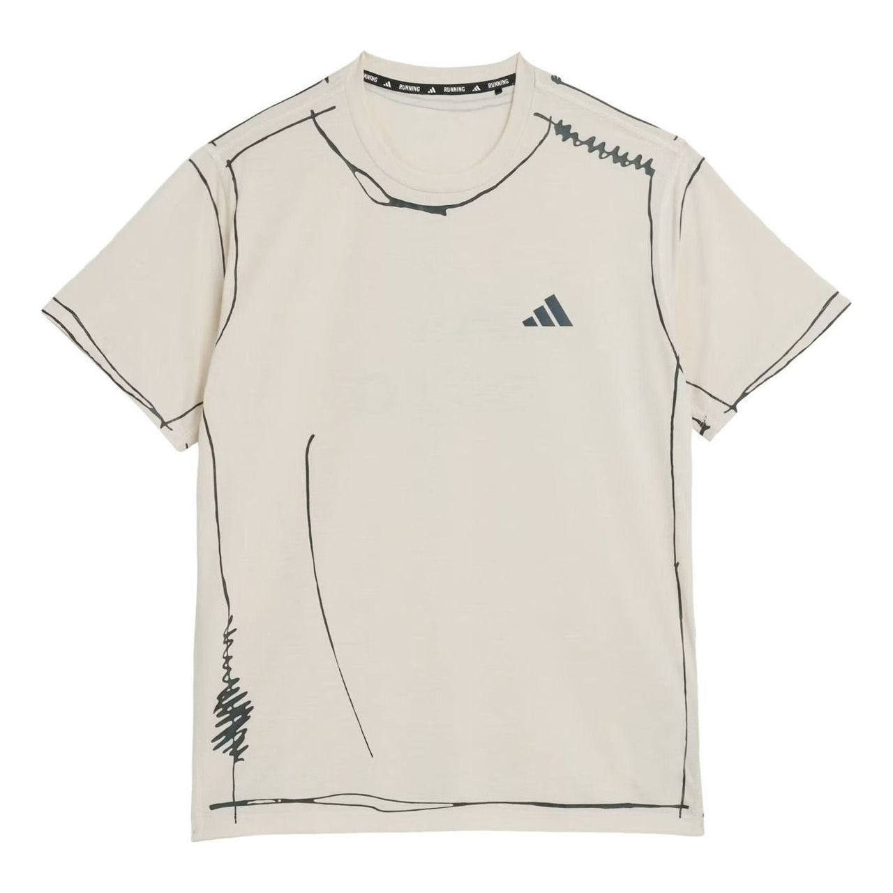 adidas x SFTM adi365 Running Unitefit T-Shirt 'Halo Ivory' KQ7840