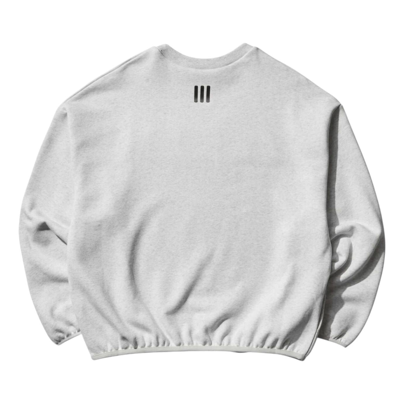 adidas x Fear of God Athletics Fleece Crewneck Sweatshirt Asia Sizing 'Light Grey Heather' JZ7368
