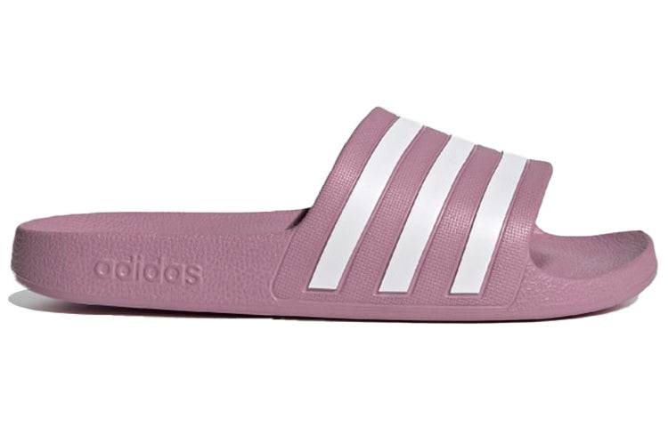 (WMNS) adidas Adilette Aqua Slide 'Cherry Metallic White' FY8107