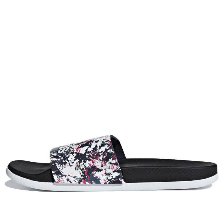 (WMNS) adidas Adilette Comfort 'Black White' B43827