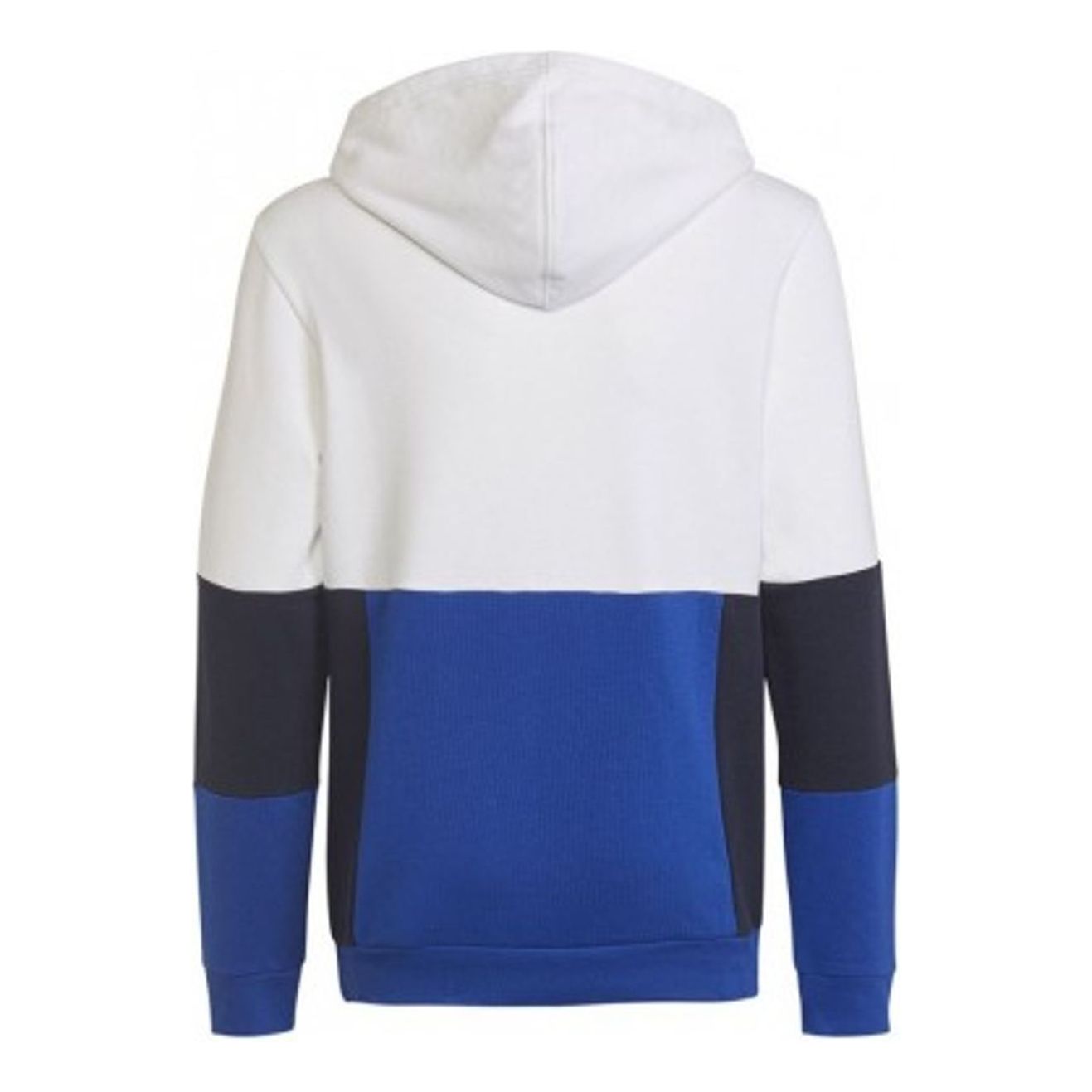 (GS) adidas Colourblock Hoodie Asia Sizing 'Blue White' HG6826
