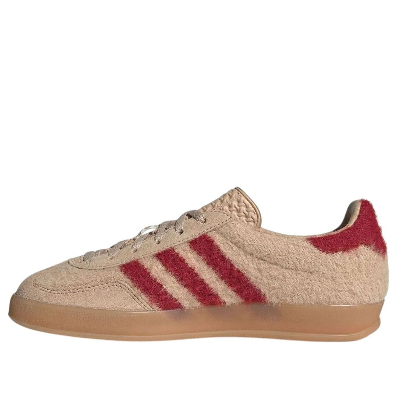 (WMNS) adidas Gazelle Indoor Furry 'Tan Red' JP8341