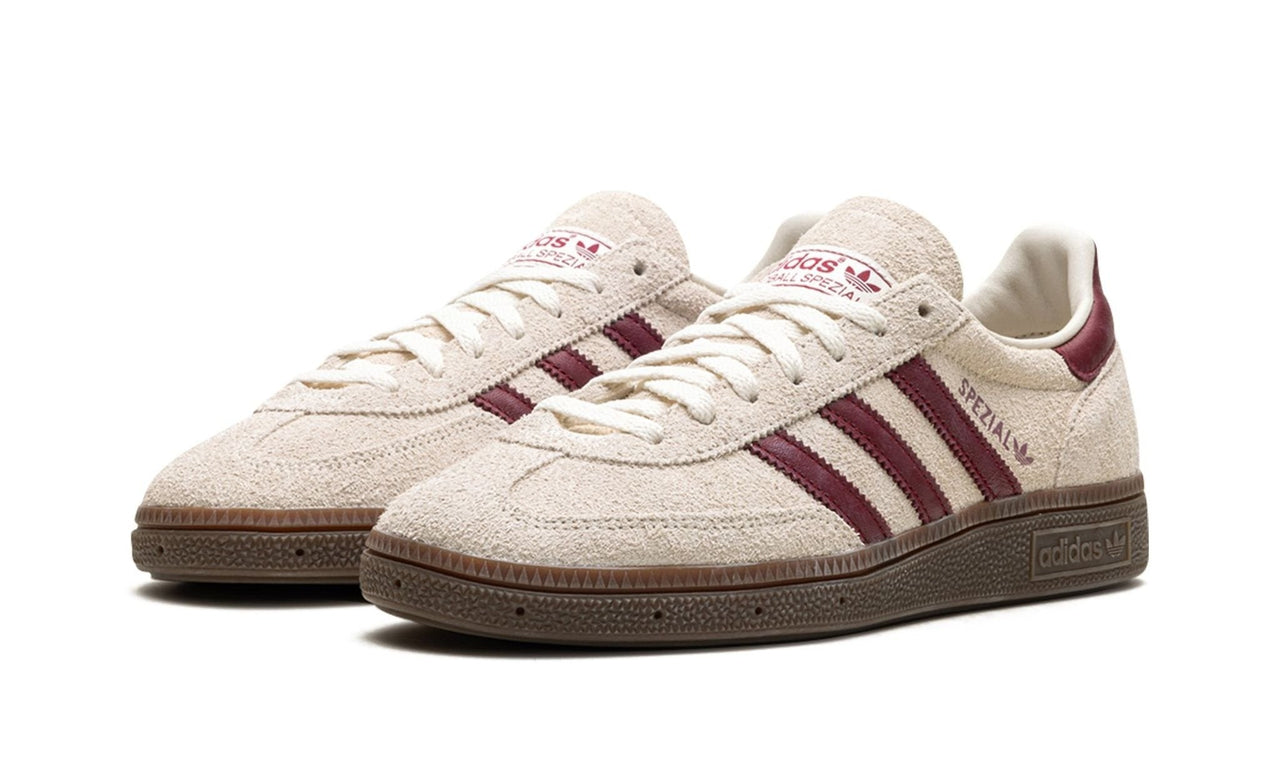 (WMNS) adidas originals Handball Spezial 'Off White Collegiate Burgundy' JH8699