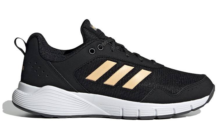 (WMNS) adidas neo Fluidcloud Neutral 'Black Yellow' FU6936