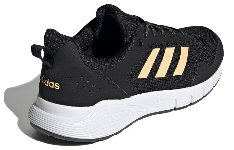 (WMNS) adidas neo Fluidcloud Neutral 'Black Yellow' FU6936