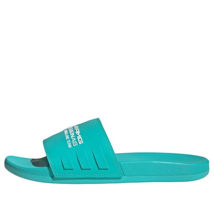 adidas x Mercedes AMG Adilette Slides 'Petronas Formula One Team Mint Rush' JR1071