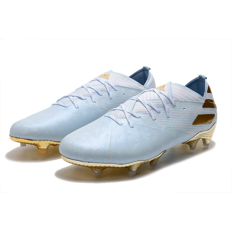 adidas Nemeziz Messi 19.1 FG 15 Year 'Bold Aqua Gold' EE7849