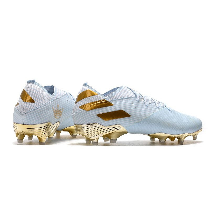 adidas Nemeziz Messi 19.1 FG 15 Year 'Bold Aqua Gold' EE7849