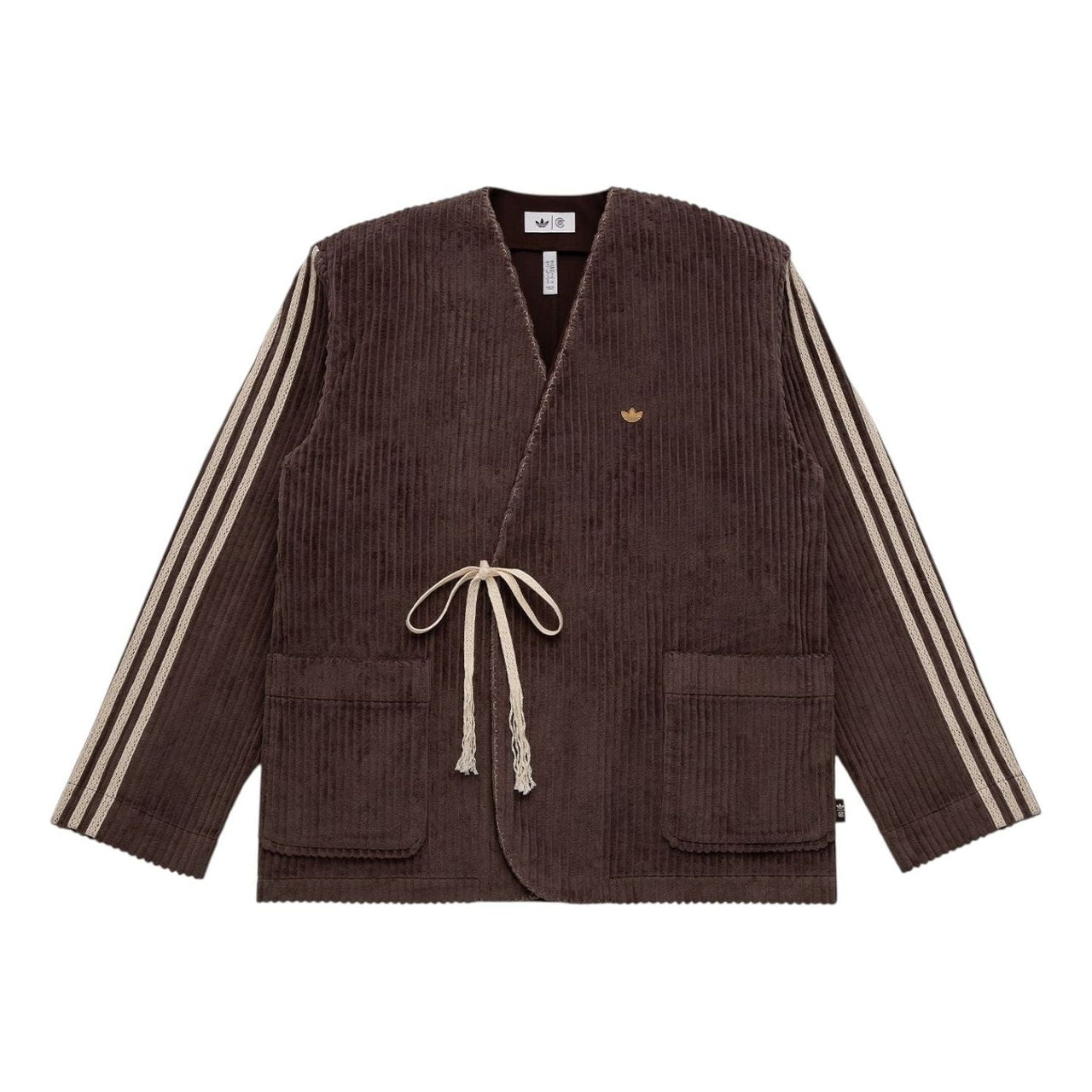 adidas x CLOT Suit Jacket 'Dark Brown' JM2827