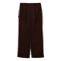adidas x CLOT Suit Pant Asia Sizing 'Dark Brown' JM2829