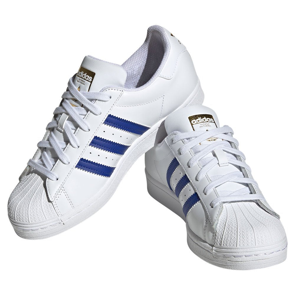 (WMNS) adidas Superstar 'White Semi Lucid Blue' HQ1904