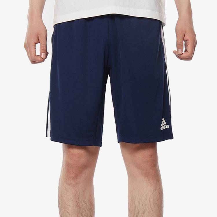 adidas TIRO19 TR SHO Stripe Soccer/Football Sports Shorts Navy Blue DT5173