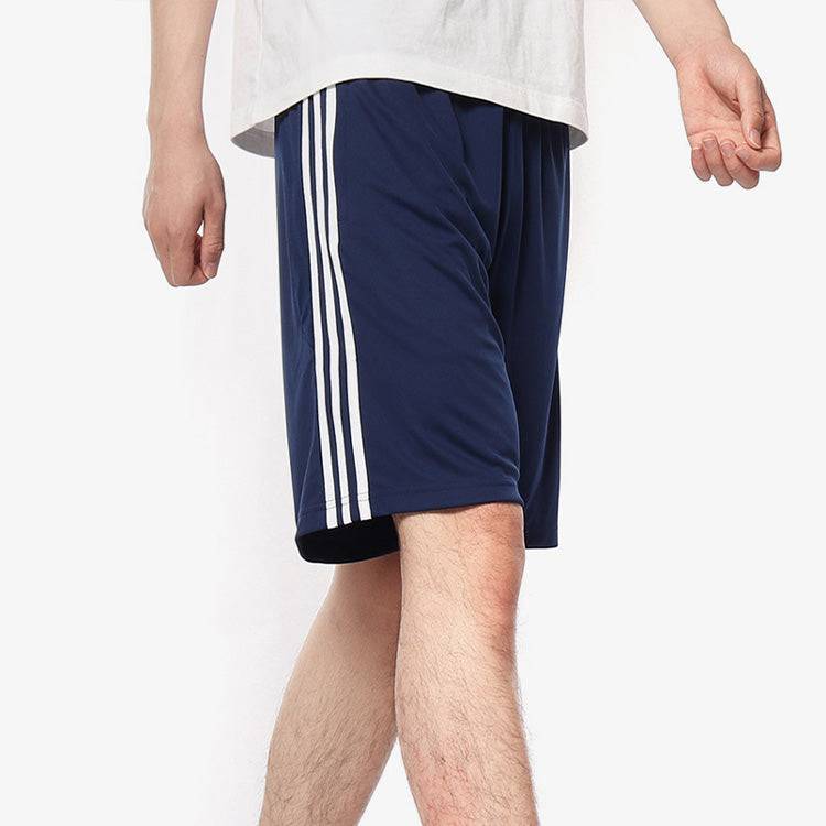 adidas TIRO19 TR SHO Stripe Soccer/Football Sports Shorts Navy Blue DT5173
