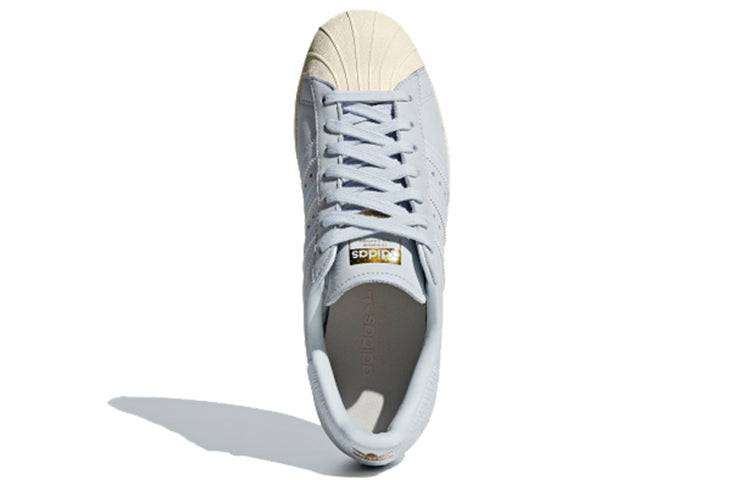 (WMNS) adidas originals Superstar 80s 'Light Blue' B41520