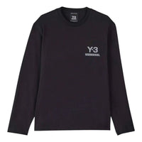 adidas Y-3 x Neighborhood Logo Long-Sleeved Relaxed T-Shirt 'Black' JW7001