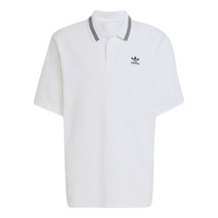 adidas Adicolor Loose Polo Shirt 'White' JW5898