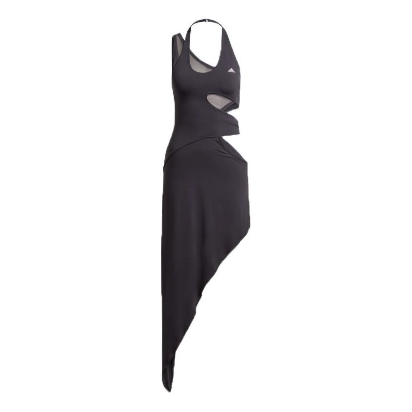 (WMNS) adidas x Rui Zhou Sportswear Dress Asia Sizing 'Black' IQ3796