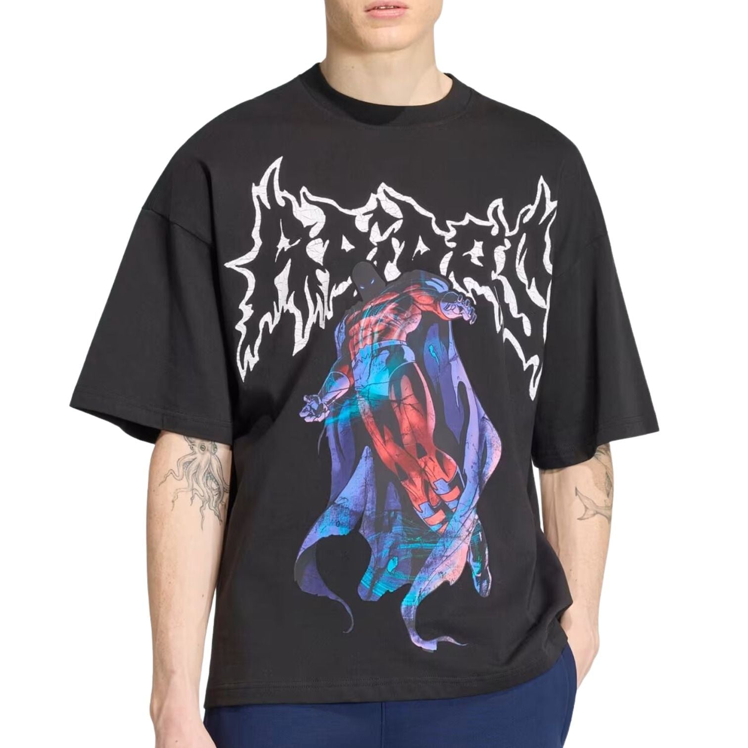 adidas x Marvel T-Shirt Asia Sizing 'Magneto' IA4385