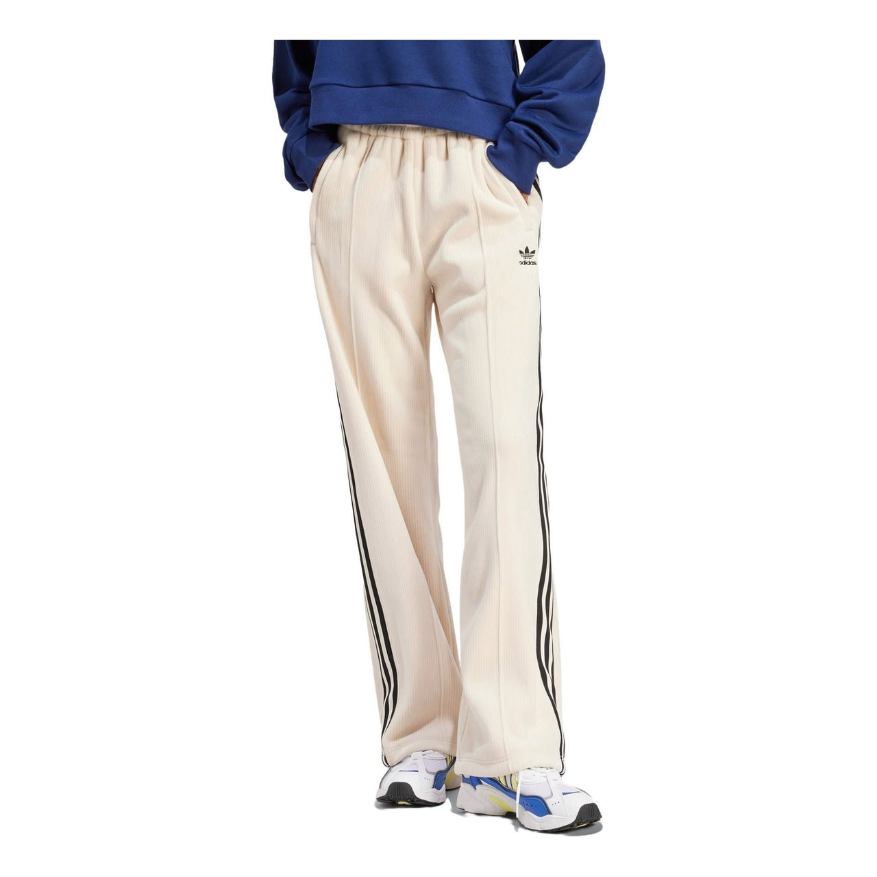 (WMNS) adidas Originals Premium Beckenbauer Luxe Track Pants 'Wonder White' IY2911
