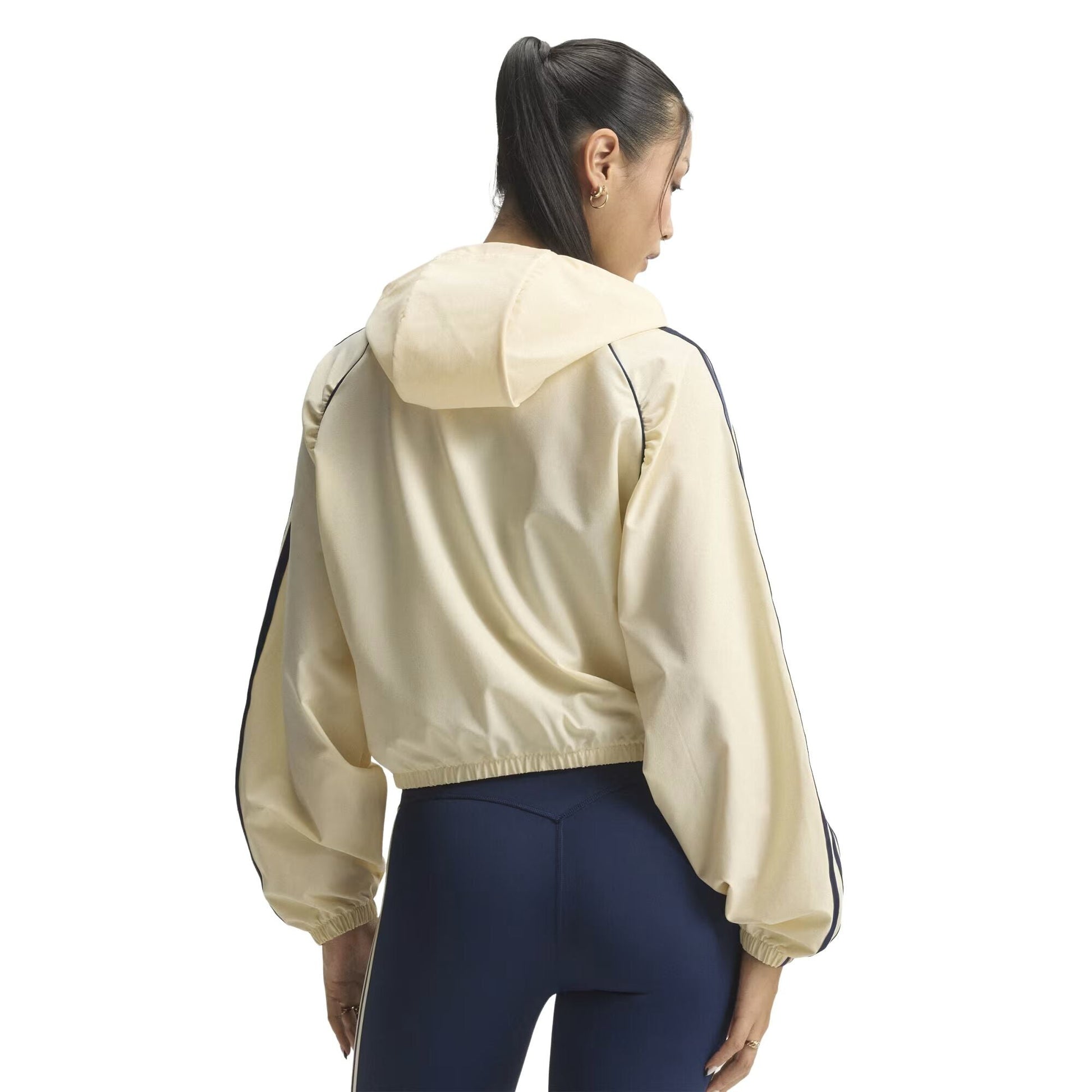 (WMNS) adidas Sport Coverup Asia Sizing 'Warm Vanilla' KT7083