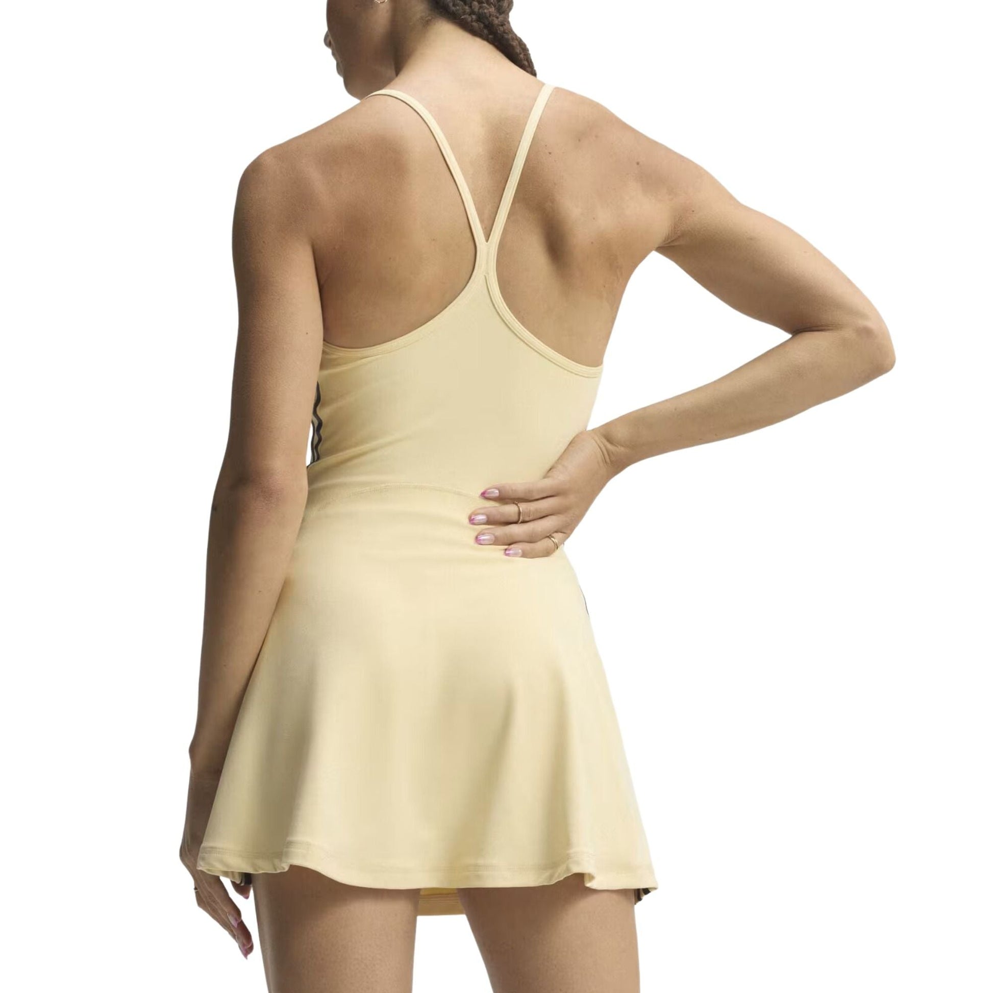 (WMNS) adidas Sport Dress Asia Sizing 'Warm Vanilla' KT7085