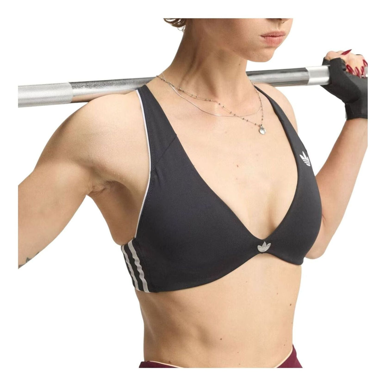 (WMNS) adidas Sport Light Support Bra Asia Sizing 'Black' KT6953