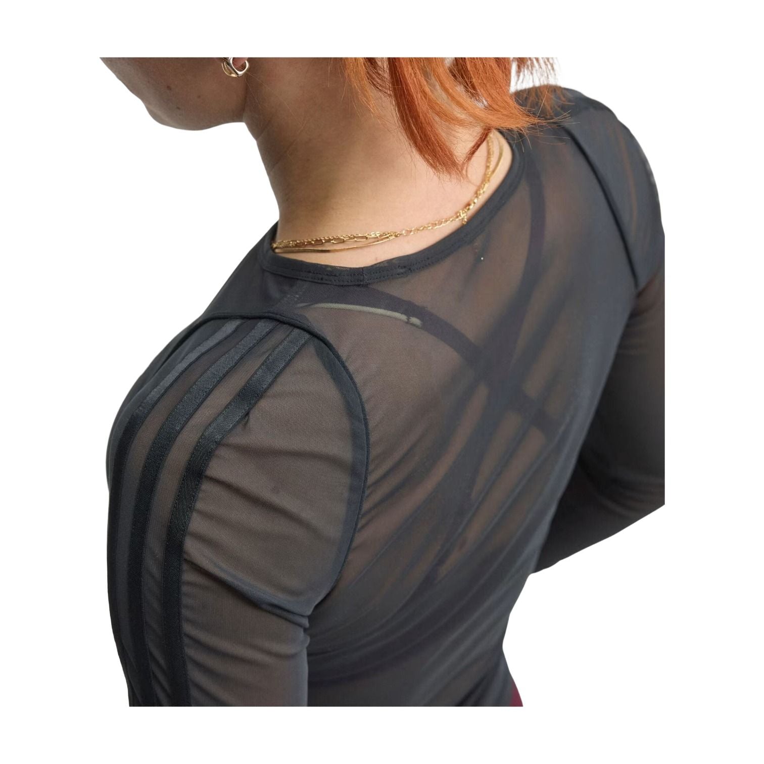 (WMNS) adidas Sport Longsleeve Shirt Asia Sizing 'Black' KT7080