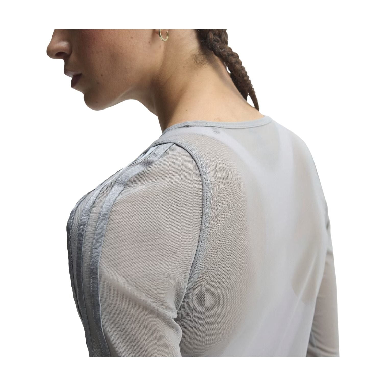 (WMNS) adidas Sport Longsleeve Shirt Asia Sizing 'Grey Three' KW9624