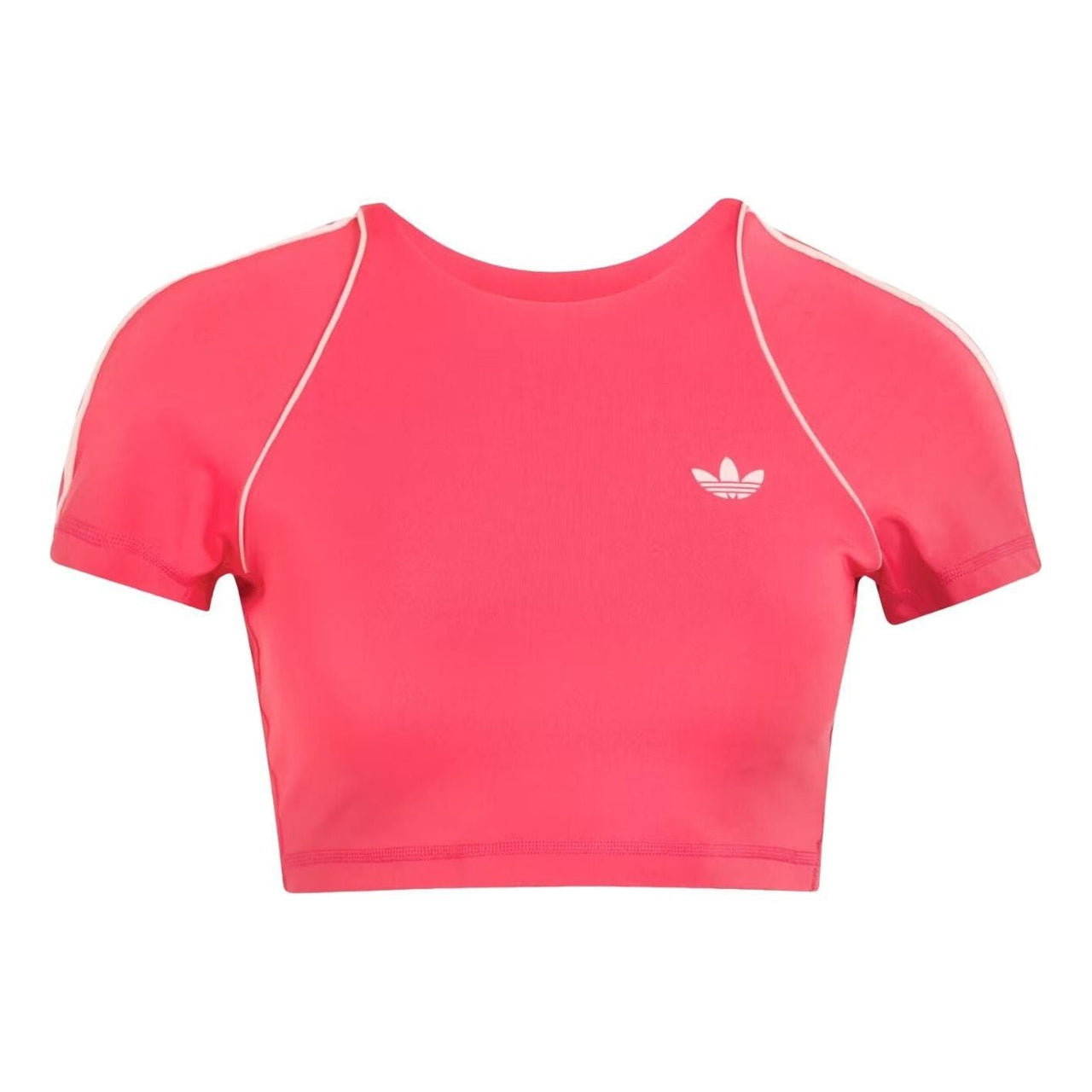 (WMNS) adidas Sport Superstar Bra T-Shirt Asia Sizing 'Power Pink' KT6947