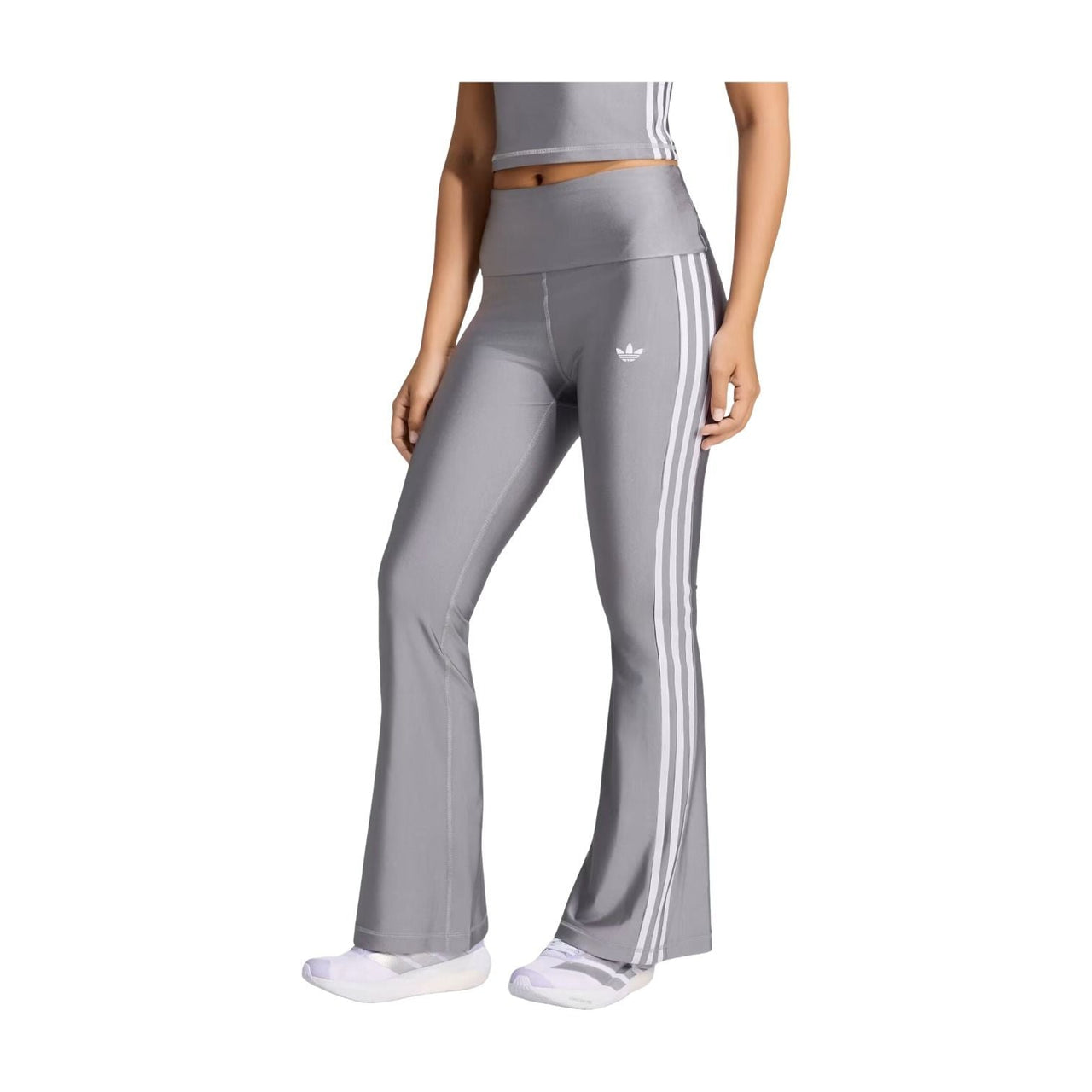 (WMNS) adidas Sport Superstar Full Length Legging Asia Sizing 'Grey Three' KW9627