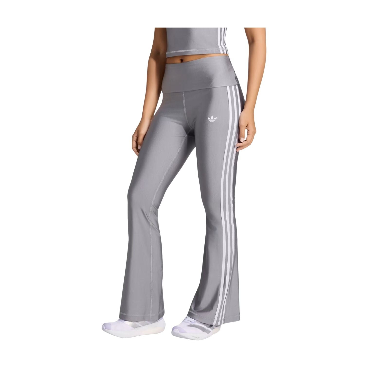 (WMNS) adidas Sport Superstar Full Length Legging Asia Sizing 'Grey Three' KW9627