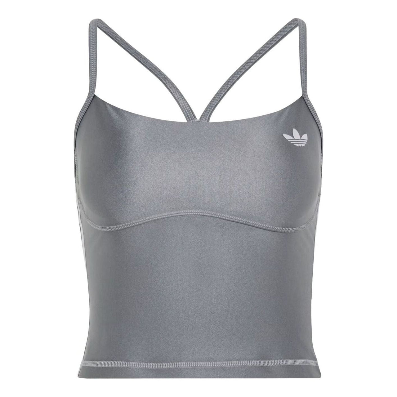 (WMNS) adidas Sport Tank Top Padded Asia Sizing 'Grey Three' KW9623
