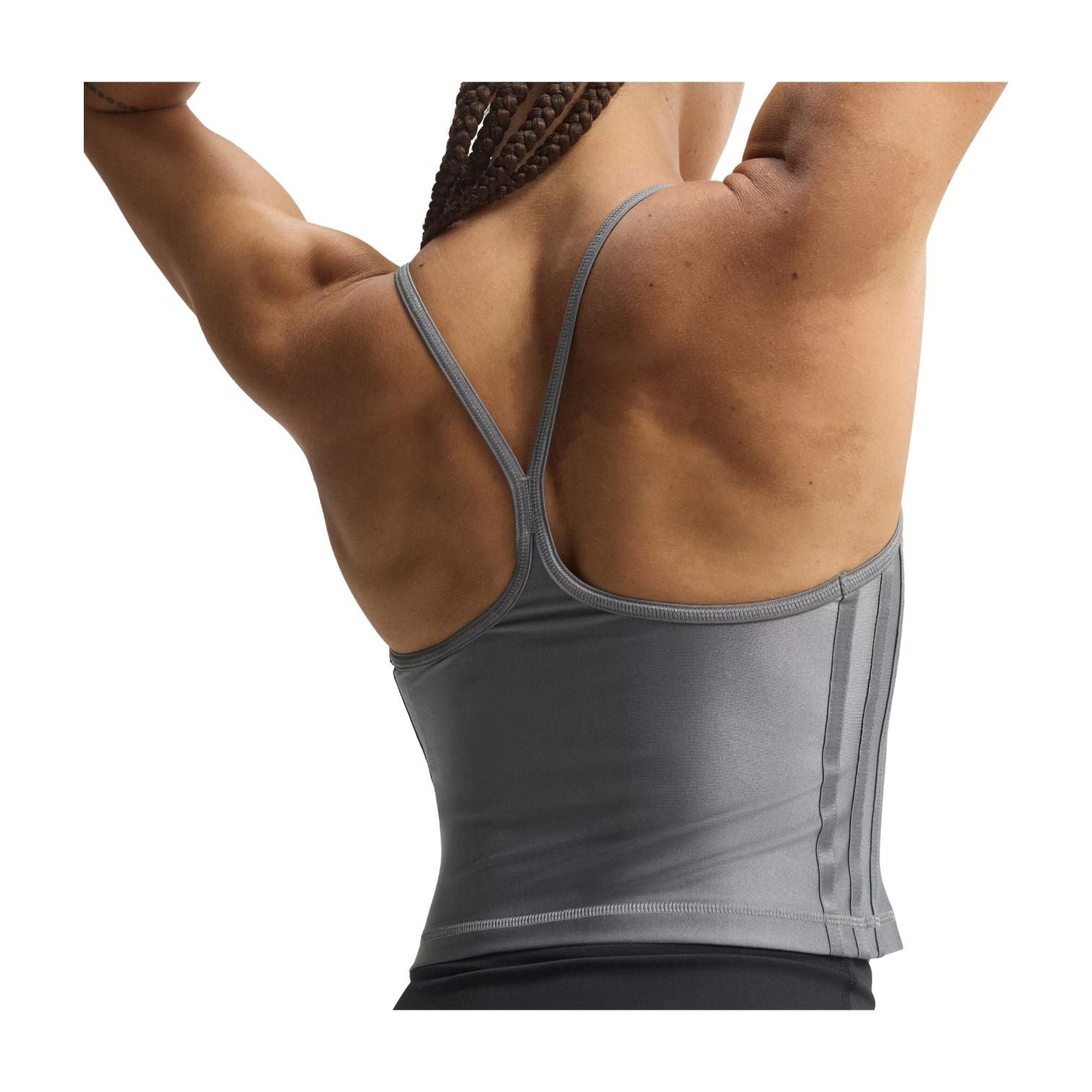 (WMNS) adidas Sport Tank Top Padded Asia Sizing 'Grey Three' KW9623