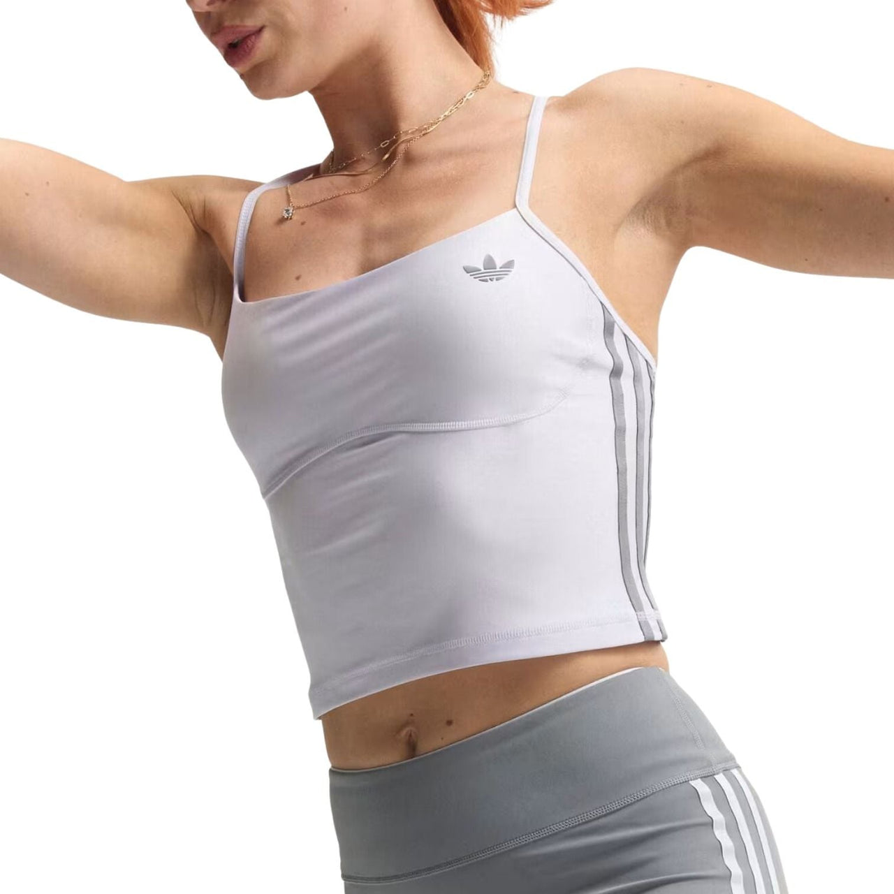(WMNS) adidas Sport Tank Top Padded Asia Sizing 'Frozen Purple' KT7078