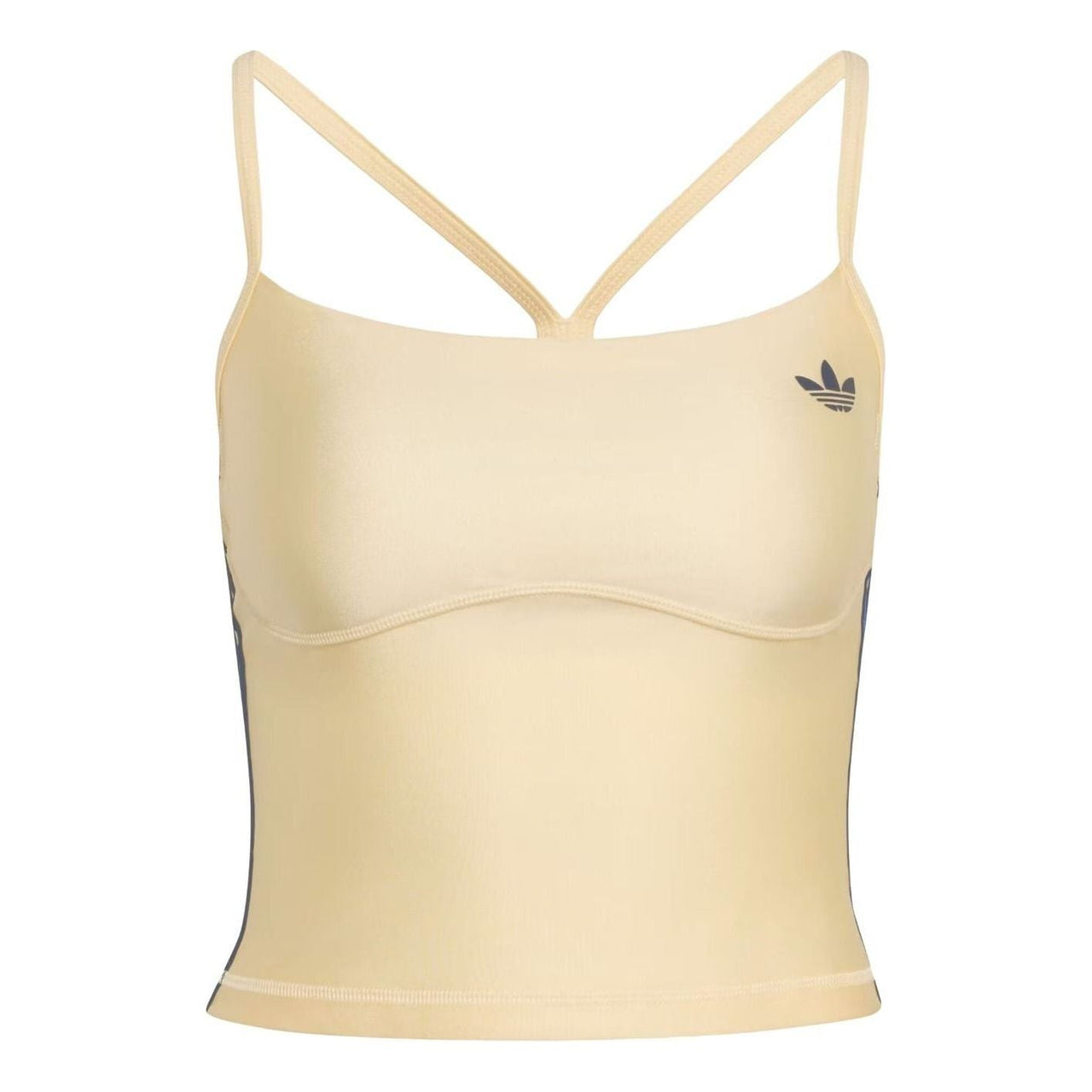 (WMNS) adidas Sport Tank Top Padded Asia Sizing 'Warm Vanilla' KT7077