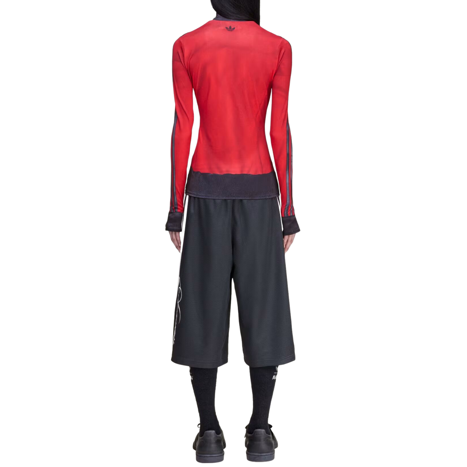 (WMNS) adidas x Avavav Tracktop Baselayer 'Better Scarlet Black' KF1137