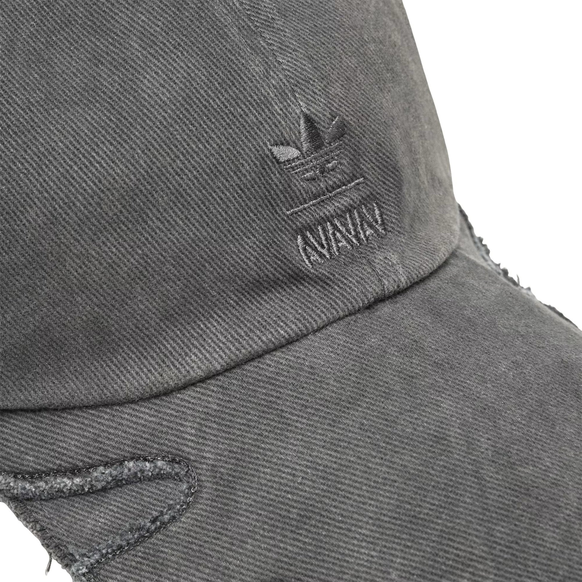 adidas x Avavav Slashed Double Brim Cap 'Black' KG1948