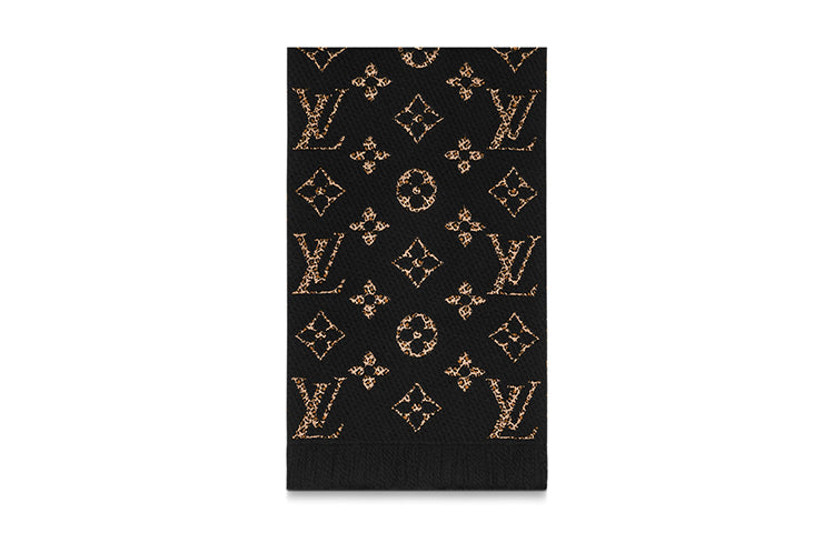 LOUIS VUITTON Jungle Knit Scarves Women's