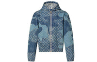 LOUIS VUITTON X Nigo Monogram Patchwork Denim Hoodie