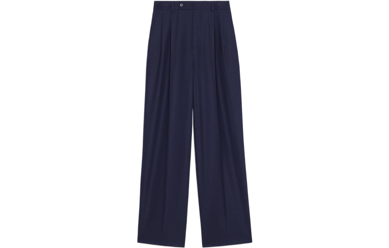 CELINE Casual Pants Women's Marine Blue