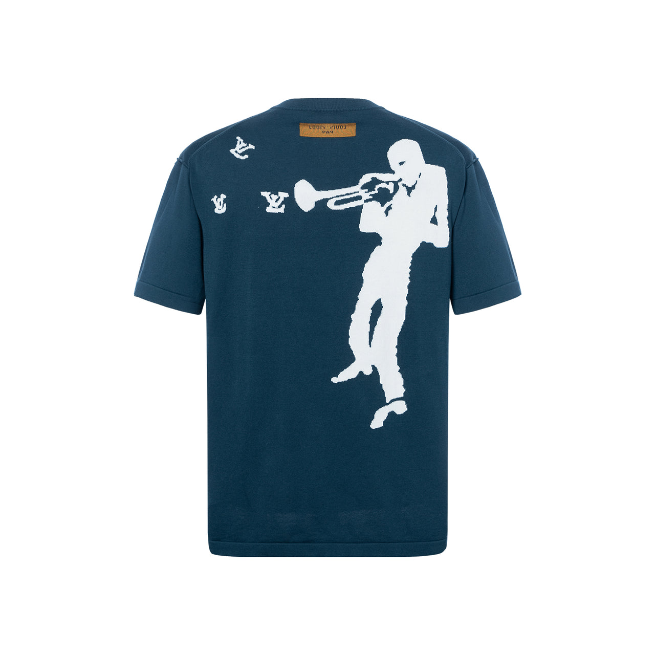 LOUIS VUITTON T-Shirt Men's Blue