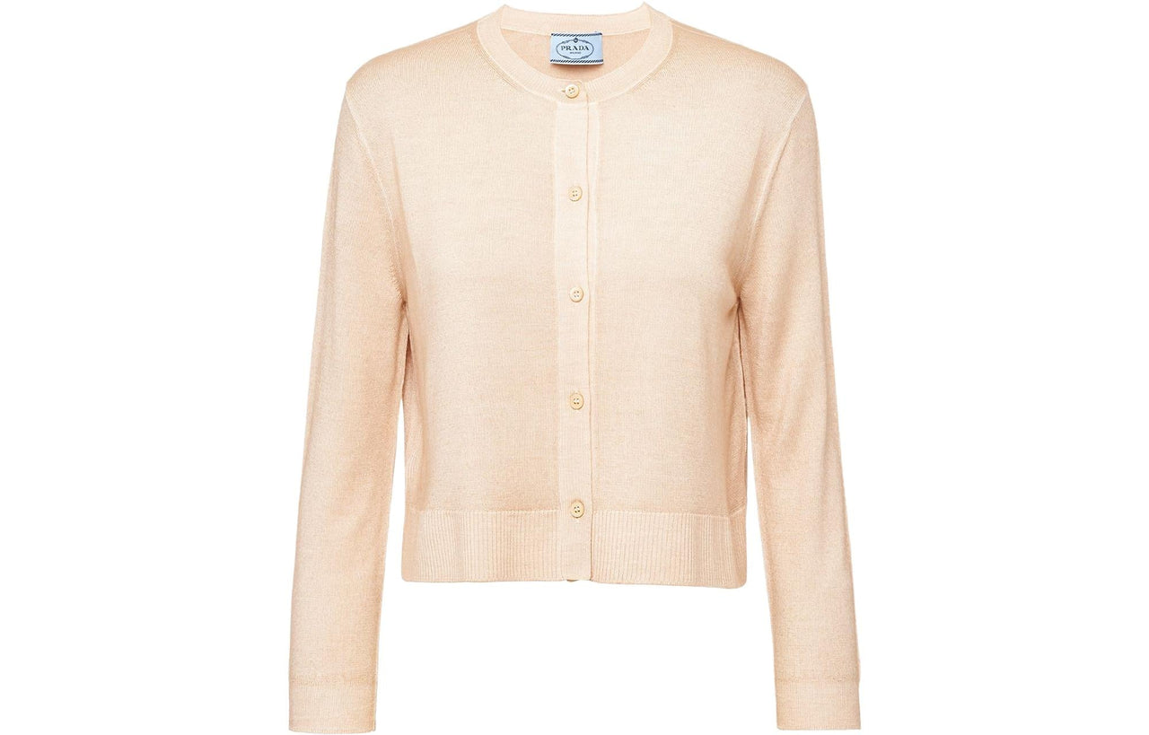 PRADA Cashmere Sweaters Women's Beige