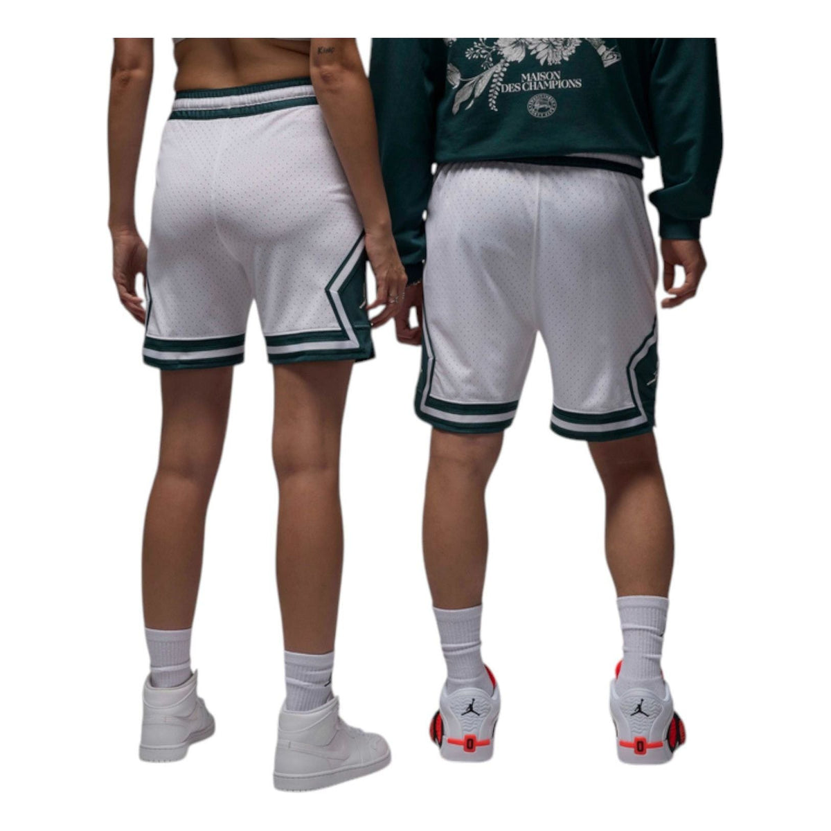 Air Jordan Sport Dri-FIT Diamond Shorts 'White/Oxidised Green' FV8612-100