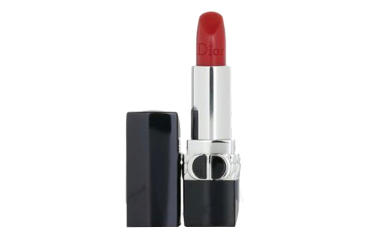 DIOR Blazing Blue Gold Moisturizing Lipsticks Satin Luster Long Lasting Complexion 3.5g