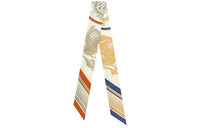 HERMES Silk Scarves Women's Khaki