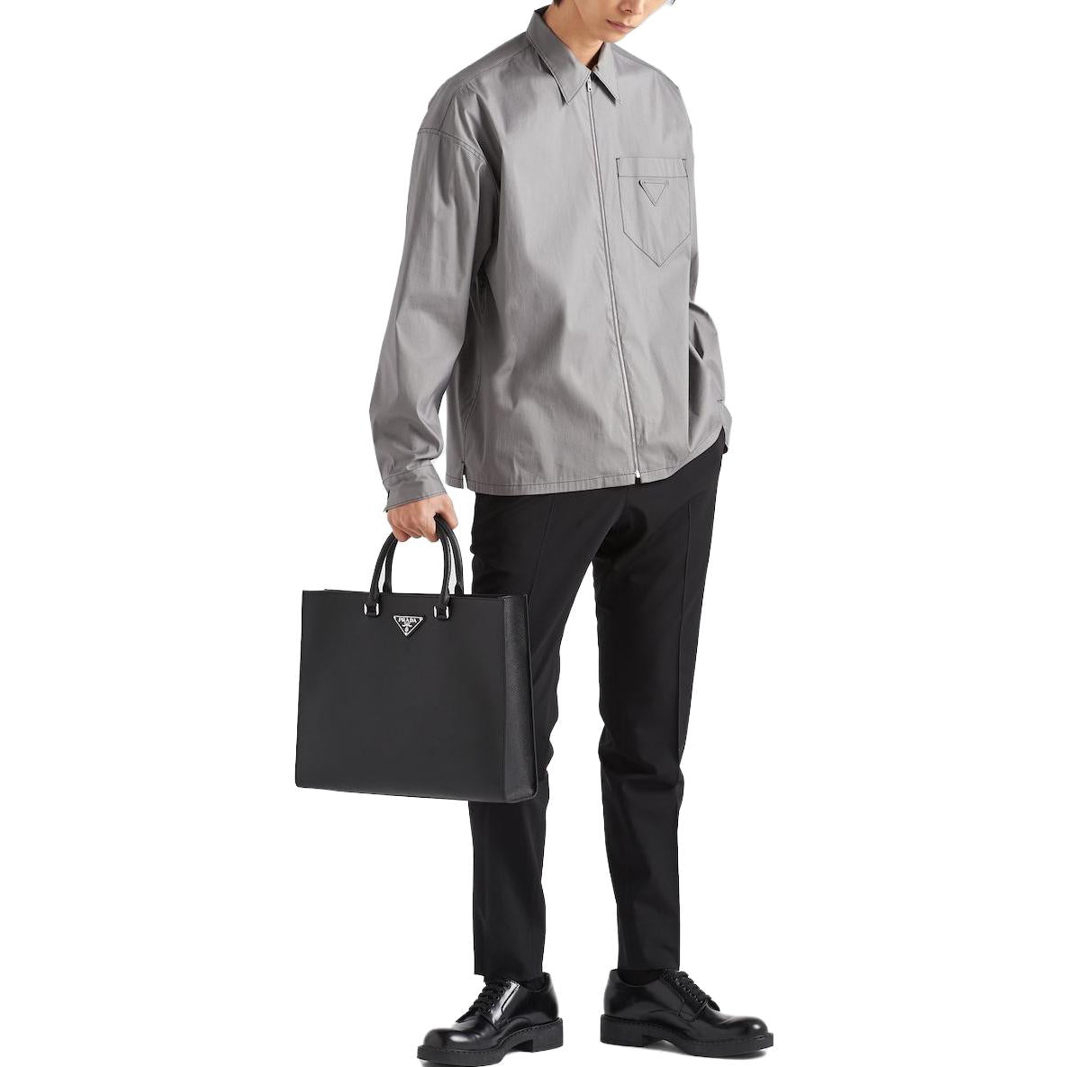 PRADA SS23 Jackets & Coats Men's Gray