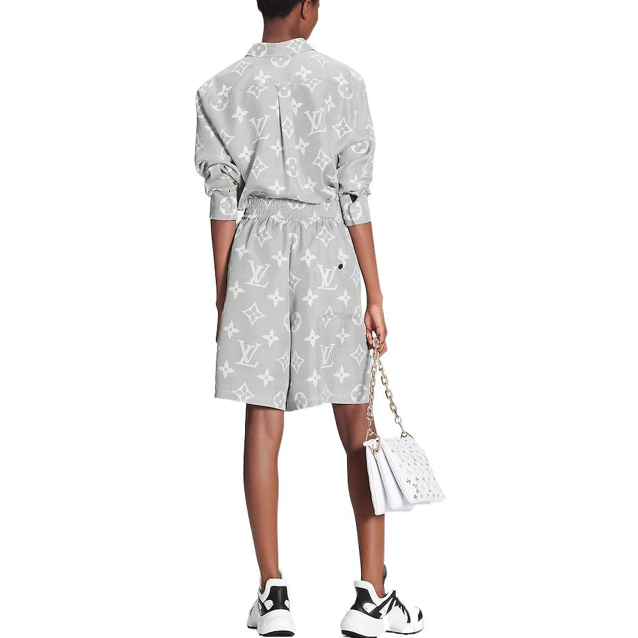 LOUIS VUITTON Casual Shorts Women's Gray