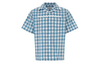 PRADA Check Pattern Short Sleeved Shirt