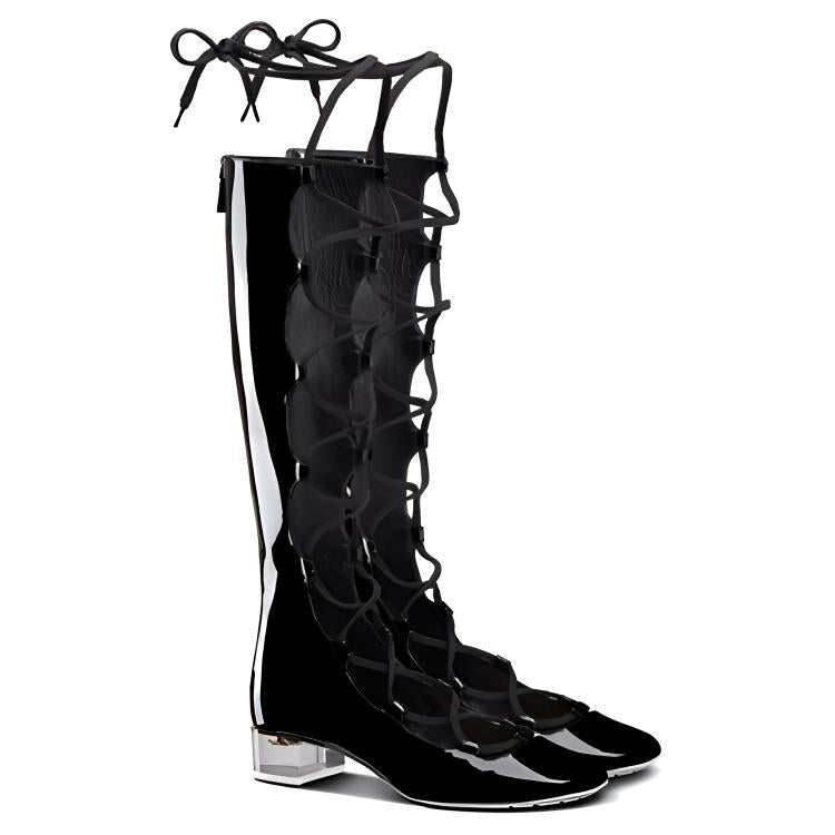 DIOR Arty Knee-high Boots Women's Black